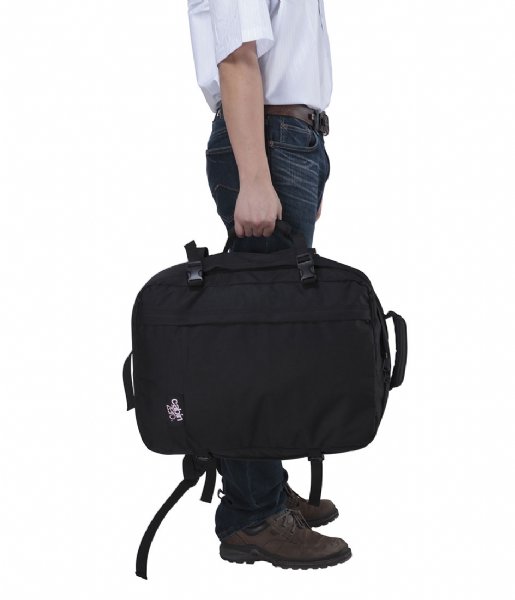CabinZero Outdoor rugzak Classic Cabin Backpack 44 L 17 Inch Absolute Black CabinZero Outdoor rugzak Classic Cabin Backpack 44 L 17 Inch Absolute Black