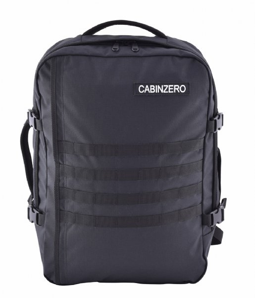 CabinZero Outdoor rugzak Military Cabin Backpack 44 L Absolute Black CabinZero Outdoor rugzak Military Cabin Backpack 44 L Absolute Black