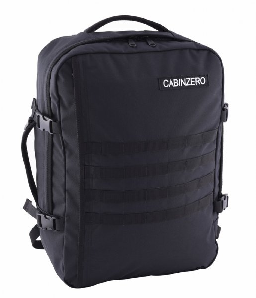 CabinZero Outdoor rugzak Military Cabin Backpack 44 L Absolute Black CabinZero Outdoor rugzak Military Cabin Backpack 44 L Absolute Black