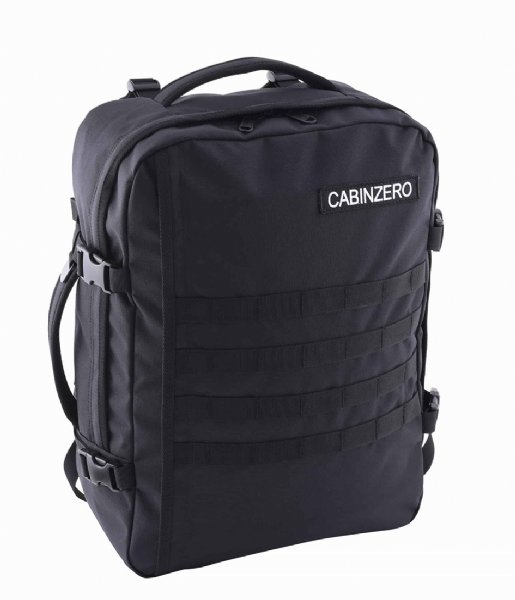 CabinZero Outdoor rugzak Military Cabin Backpack 36 L 17 Inch Absolute Black CabinZero Outdoor rugzak Military Cabin Backpack 36 L 17 Inch Absolute Black
