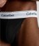 Calvin Klein  Thong 3-Pack Black Black Black (001)