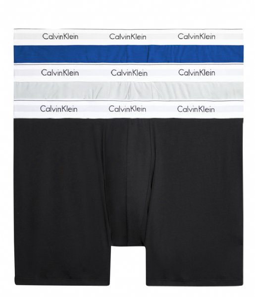 Calvin Klein  Boxer Brief 3-Pack Mazarine Blue Black Lunar Rock (GW4)