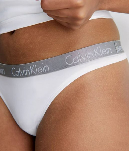 Calvin Klein slip Thong 3-Pack Black White Orange (BP6)