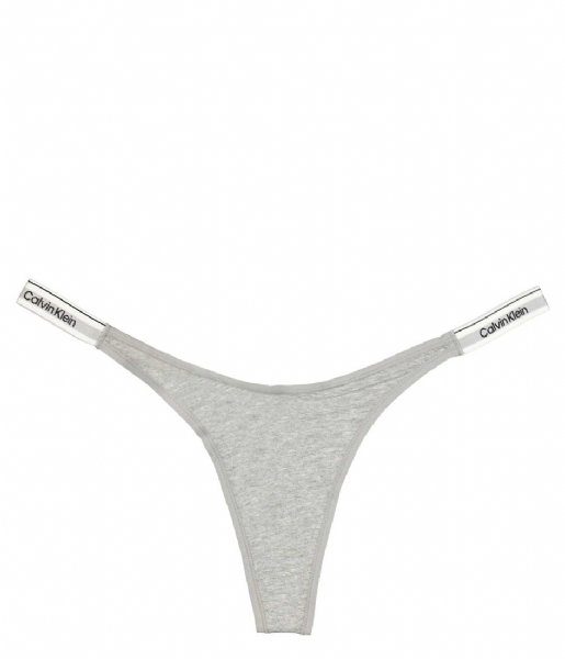 Calvin Klein  String Thong Grey Heather (P7A)