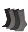 Calvin Klein  Sock Giftbox 4-Pack Grey Combo (002)