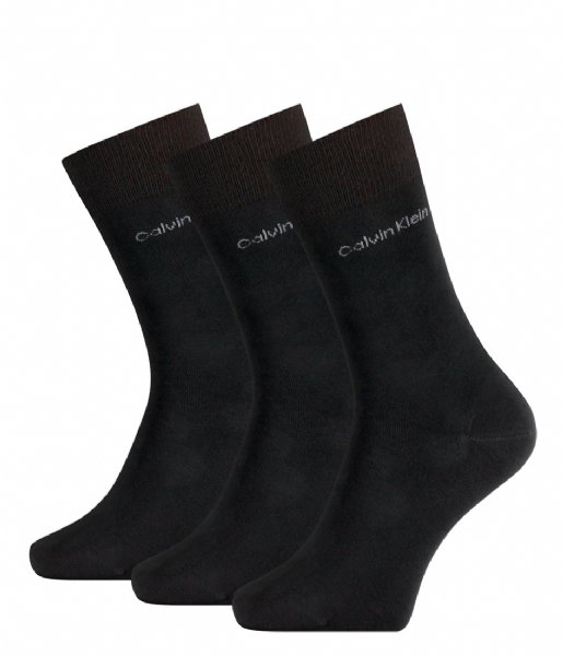 Calvin Klein  CK Men Sock 3-Pack Black (001)