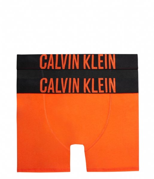 Calvin Klein  2-Pack Boxer Brief Orangeheat Pvhblack (0U6)