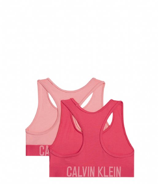 Calvin Klein  2-Pack Bralette Pinkgrapefruit-Laserpink (0Vl)