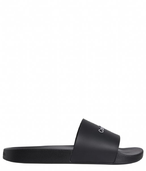 Calvin Klein Slippers Pool Slide Rubber Ck Black (BEH)