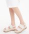 Calvin Klein Sandalen Flatform Wedge Heel Crystal Gray (ABH)