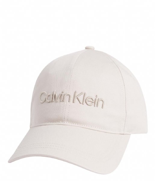 Calvin Klein Hoed - cap Calvin Embroidery BB Cap Stony Beige (ACE)