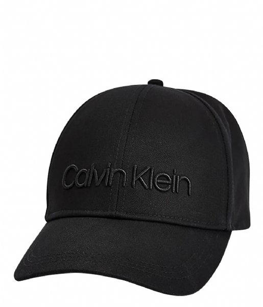 Calvin Klein Hoed - cap Calvin Embroidery BB Cap Black (BAX)