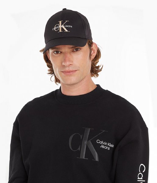 Calvin Klein  Monogram Cap Fashion Black (0Gq)
