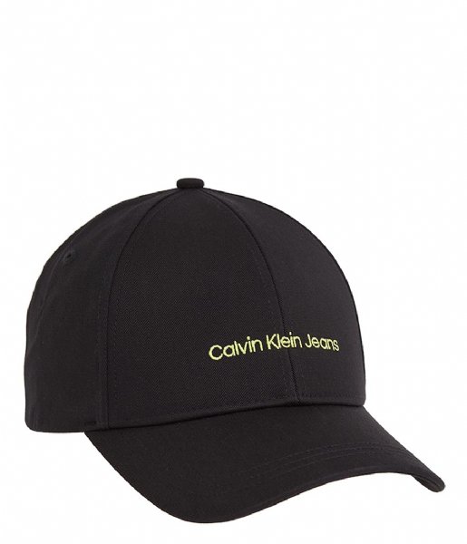 Calvin Klein  Institutional Cap Black-Sharp Green (0Gx)