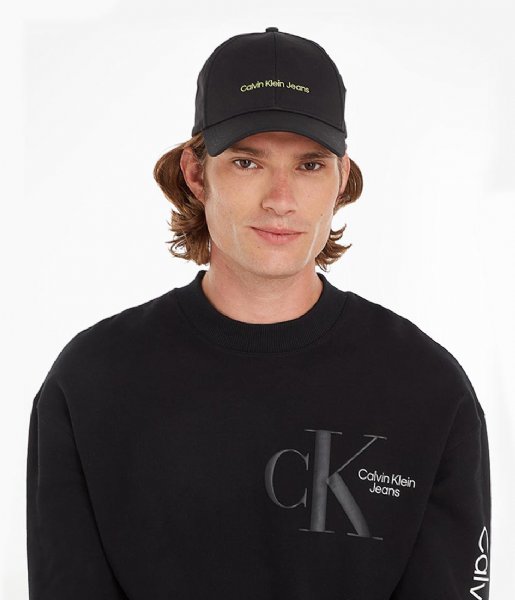 Calvin Klein  Institutional Cap Black-Sharp Green (0Gx)