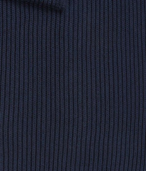Calvin Klein  Classic Cotton Rib Knit Scarf Ck Navy (BA7)