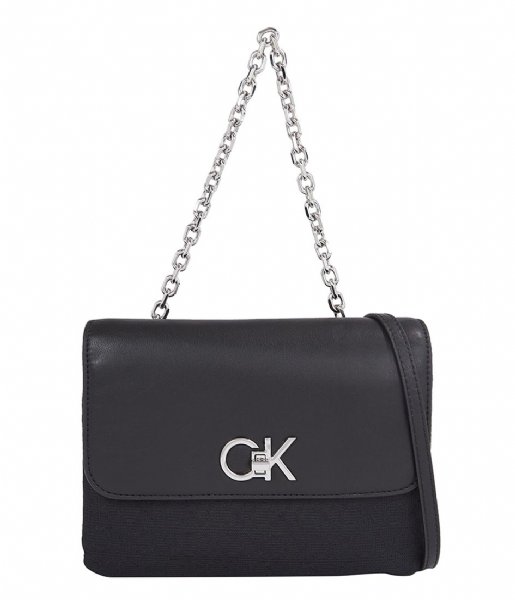 Calvin Klein  Re-Lock Double Guset Black Jacquard Mono (0Gk)