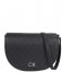 Calvin Klein  Ck Daily Saddle Bag Black Epi Mono (0Gj)