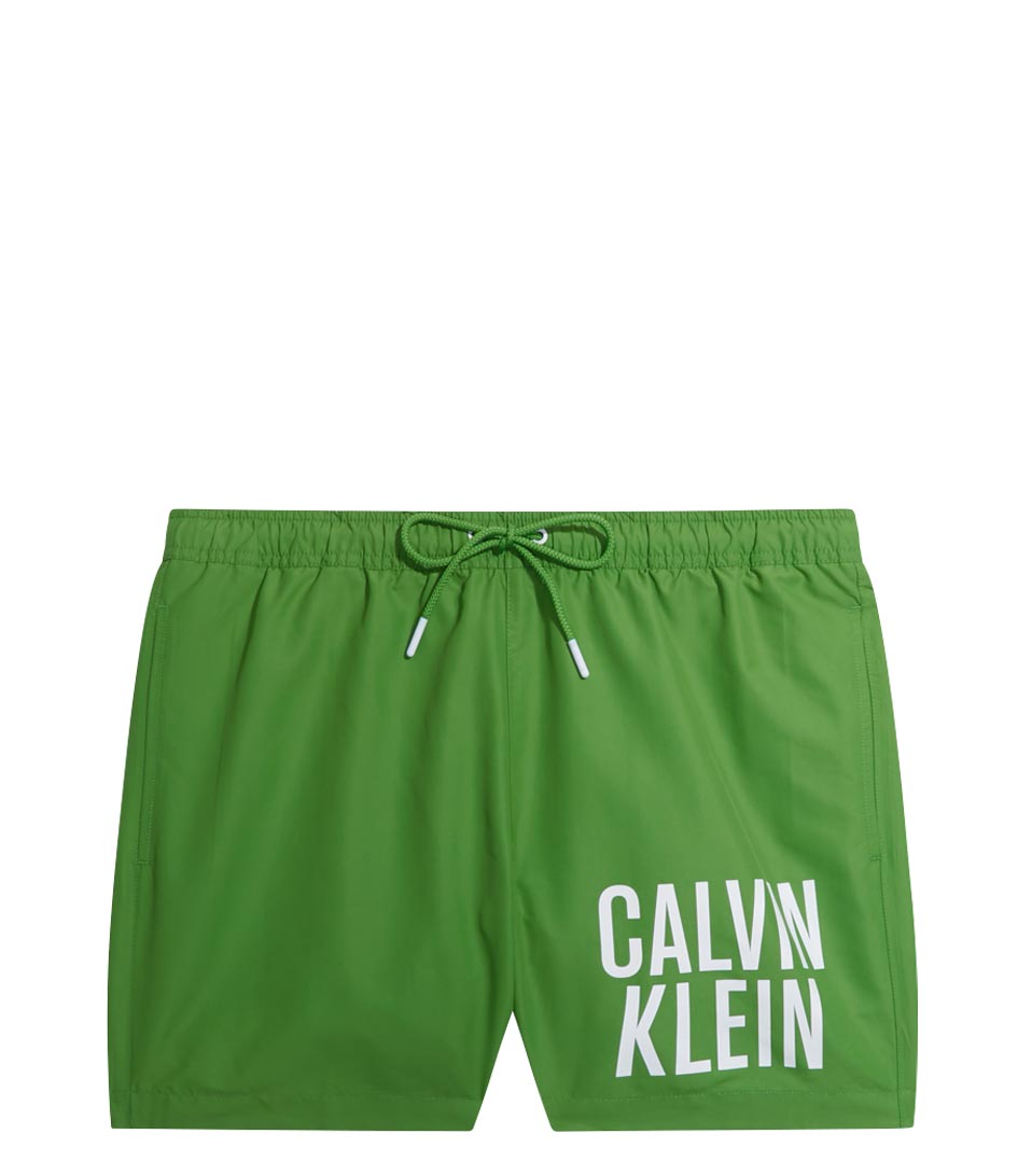 Calvin Klein Swimwear Medium Drawstring Green Apple (LXK) | The Little  Green Bag