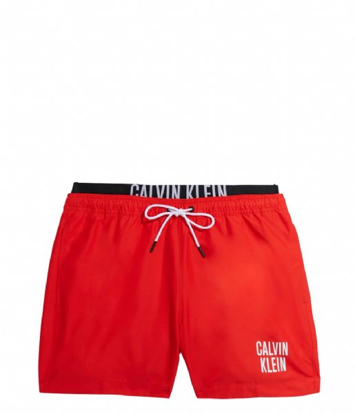 Voorouder Junior is er Calvin Klein Zwembroek Medium Double Wb Cajun Red (XNE) | The Little Green  Bag