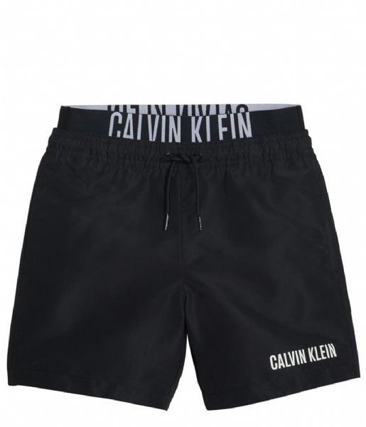 Calvin Klein  Medium Double Waistband Pvh Black (Beh)