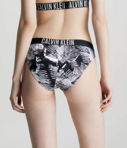 Calvin Klein  Classic Bikini-Print Ip Palm Collage Black Aop (0GJ)