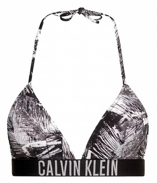 Calvin Klein  Fixed Triangle-Rp-Print Ip Palm Collage Black Aop (0GJ)