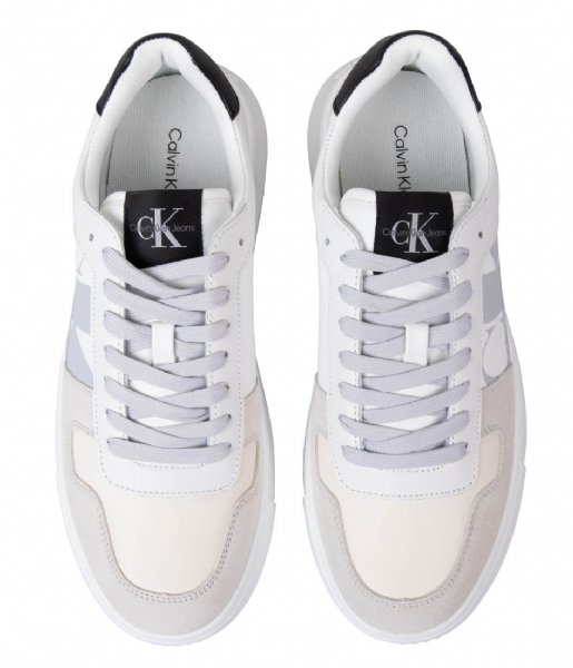 Calvin Klein  Chunky Cupsole Lace Up Bright White Creamy White Oyster M