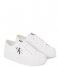 Calvin Klein  Vulc Flatform Essent White (Ybr)