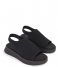Calvin Klein  Sling Knit Sandal Mg Triple Black (0Gt)