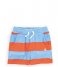 CarlijnQ  Shorts Loose Fit Stripes Red/Blue