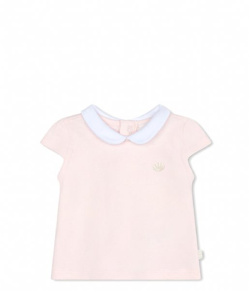 Carrement Beau  T-Shirt en Short Wit-Licht Roze (N34)