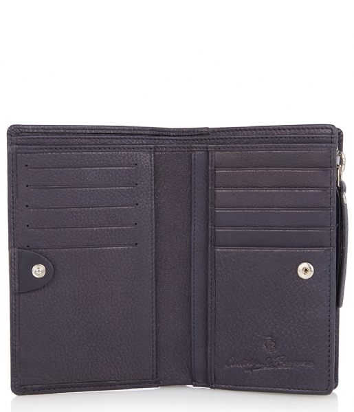 Castelijn & Beerens  Lavano Wallet Zipper blauw
