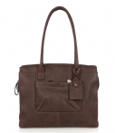 Castelijn Beerens Schoudertassen Carisma Laptop Bag 15 Inch Bruin castelijn beerens kopen in de aanbieding