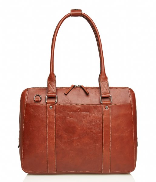 Castelijn & Beerens  Laptop Ladies Bag 15.6 Inch light brown