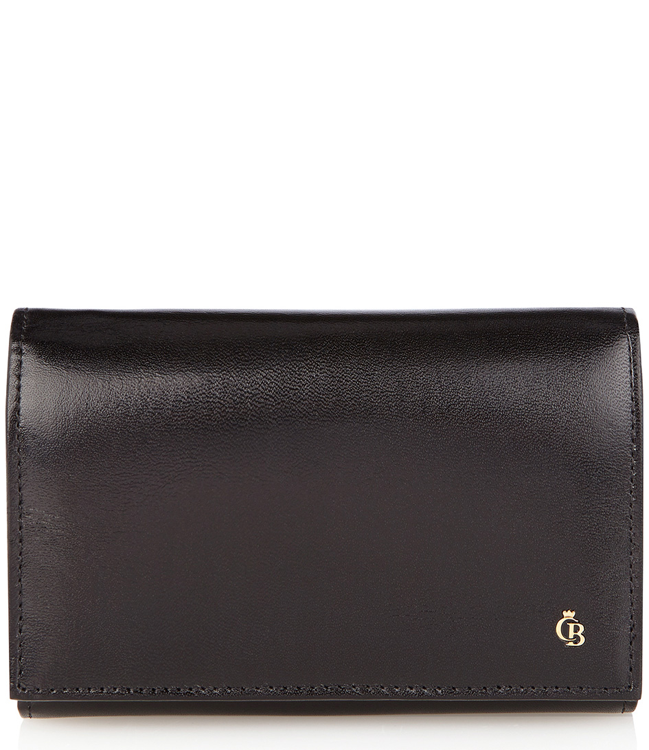 & Flap wallet Nevada wallet black | Little Green Bag