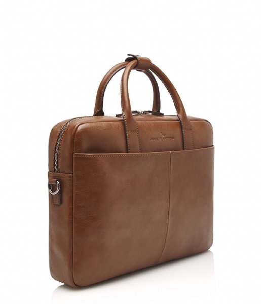Castelijn & Beerens  Laptop Bag 15.6 Inch light brown