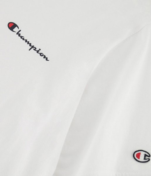 Champion  Crewneck T-Shirt White (WW001)