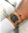 CLUSE  Giftbox Féroce Mini Watch Black & Chain bracelet Gold colored