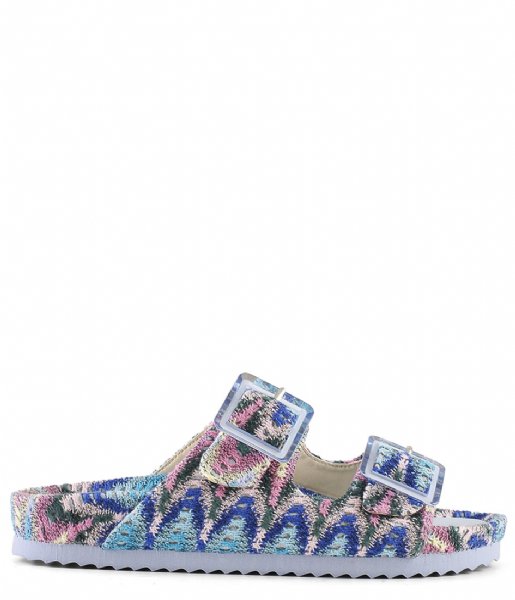 Colors of California  Sandal In Ethnic Fabric Jeans (DEN)