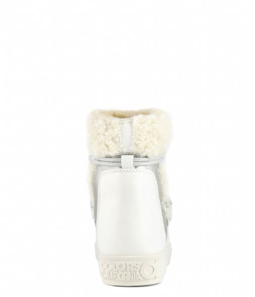 Colors of California  Snow boot teddy fur New White (NWHI)