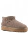 Colors of California  Platform winter boot in suede Taupe (TAU)