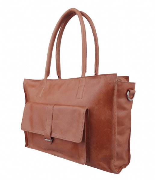 Cowboysbag  Bag Edgemore 15 inch cognac (300)