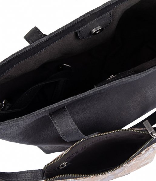 Cowboysbag Handtas Handbag Seville Black/Blue (405)