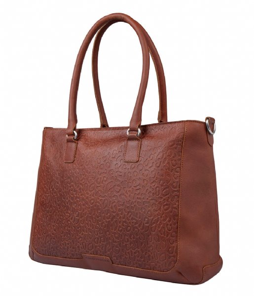 Cowboysbag  Laptop Bag Rosebud 15.6 Inch Cognac (000300)