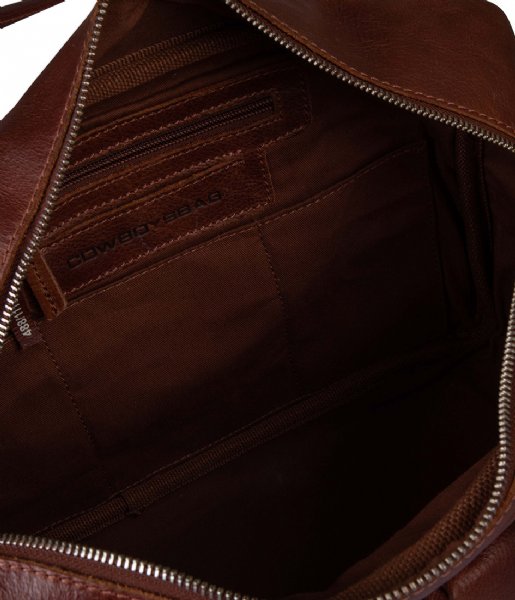 Eindig Decoratie Broek Cowboysbag Schoudertas The Bag Small cognac | The Little Green Bag