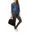 Cowboysbag Schoudertas The Bag Small black Cowboysbag Schoudertas The Bag Small black