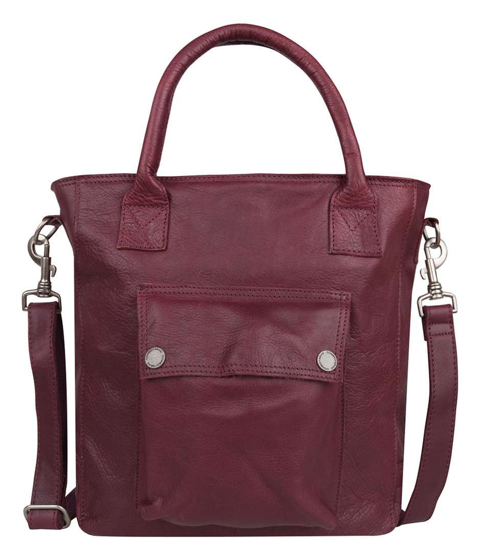 Bag Burnley aubergine Cowboysbag The Little Green Bag