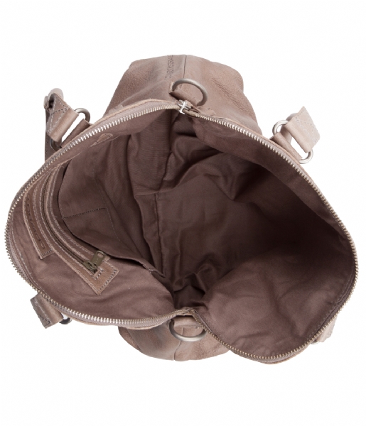 Cowboysbag Schoudertas Bag Carfin elephant grey | The Little Green Bag