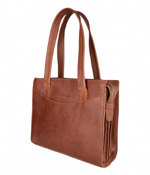 Cowboysbag Schoudertas Bag Lismore Cognac (300) Cowboysbag Schoudertas Bag Lismore Cognac (300)